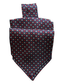 Selyem ascot nyakkendő (kék) Nr.3