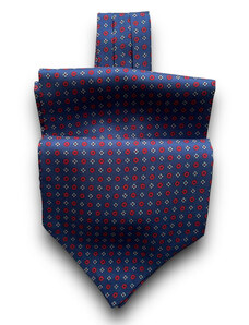 Selyem ascot nyakkendő (kék) Nr.4
