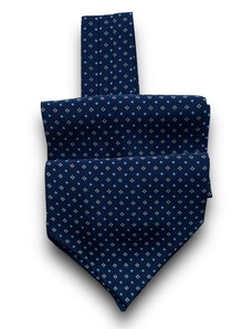 Selyem ascot nyakkendő (kék) Nr.6