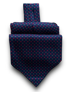 Selyem ascot nyakkendő (kék) Nr.7