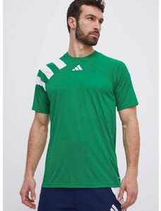 adidas Performance edzős póló Fortore 23 zöld, nyomott mintás, IT5655