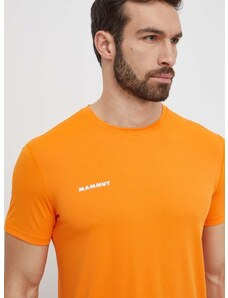 Mammut sportos póló narancssárga, sima
