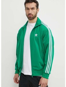 adidas Originals felső zöld, férfi, nyomott mintás, IU0762