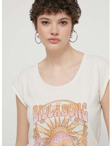 Billabong t-shirt női, bézs, EBJZT00241