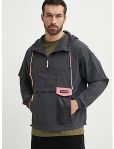 Columbia rövid kabát Painted Peak férfi, szürke, átmeneti, oversize, 2072191