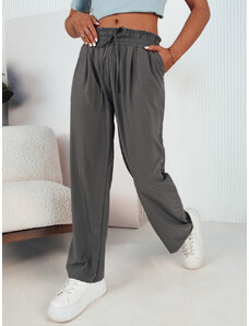 EUFRAZ Women's Trousers Grey Dstreet