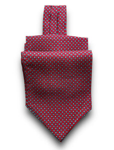 Selyem ascot nyakkendő (piros) Nr.1