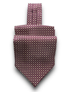 Selyem ascot nyakkendő (bordó) Nr.1