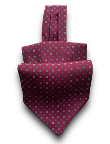 Selyem ascot nyakkendő (bordó) Nr.2