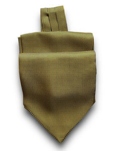 Selyem ascot nyakkendő (arany) Nr.1