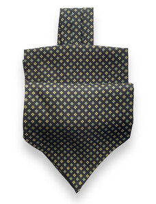 Selyem ascot nyakkendő (fekete) Nr.4