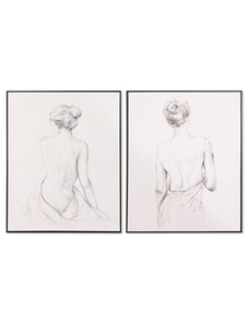 Kép Home ESPRIT Hölgy modern 82,3 x 4,5 x 102,3 cm (2 egység)
