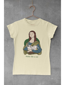 BHarts Design Mona Lisa macskája póló