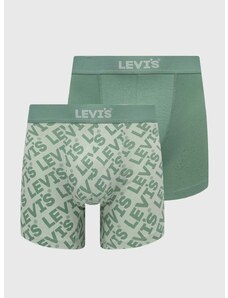 Levi's boxeralsó 2 db zöld, férfi