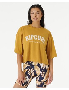 Rip Curl T-Shirt SEACELL CROP HERITAGE TEE Gold