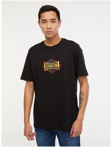 Men's Black T-Shirt Diesel T-Just - Men's