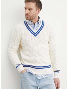 Polo Ralph Lauren pamut pulóver bézs, 710934013
