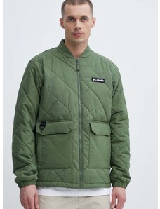 Columbia rövid kabát Rad Padded férfi, zöld, átmeneti, 2071251