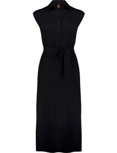 Nordblanc Fekete női ruha CHEMISE