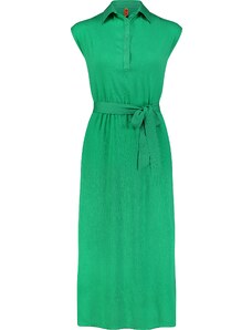 Nordblanc Zöld női ruha CHEMISE