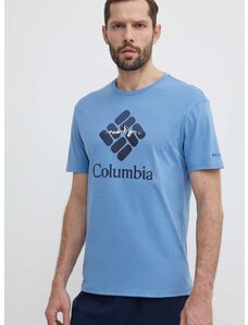 Columbia pamut póló nyomott mintás, 1888813