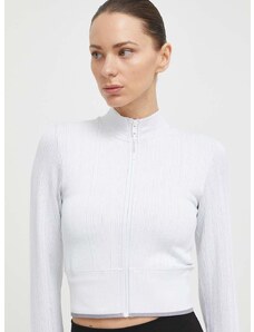 Calvin Klein Performance edzős pulóver fehér, sima