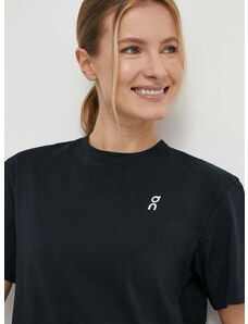 On-running t-shirt Graphic-T női, fekete