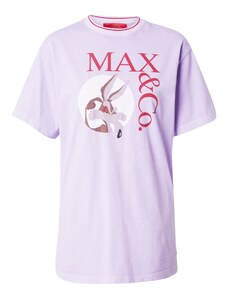 MAX&Co. Póló 'IZZY' barna / orgona / piros / fekete