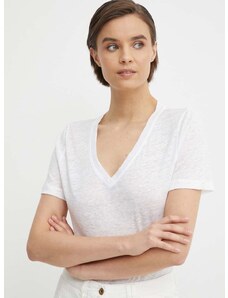 Calvin Klein vászon póló fehér, K20K207261