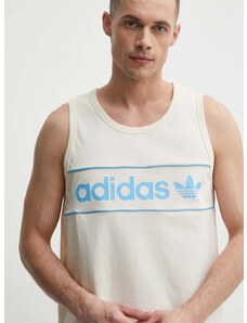 adidas Originals pamut póló bézs, férfi, IU0191