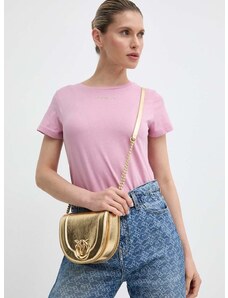 Pinko pamut póló Answear Exclusive női, rózsaszín, 100355.A22Q