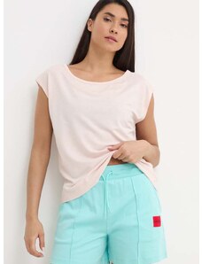 Calvin Klein Underwear póló otthoni viseletre rózsaszín, 000QS6794E