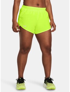 Under Armour Shorts UA Fly By 3'' Shorts-GRN - Women