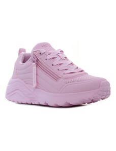 Skechers Uno Lite - Easy Zip rózsaszín gyerek cipő