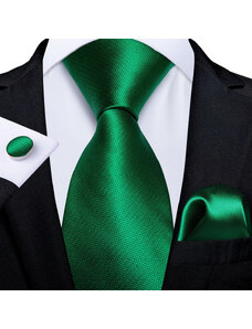 ÚRIDIVAT Selyem nyakkendő szett (zöld) Nr.4