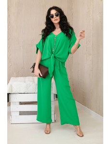 Kesi Set of blouses with trousers light green