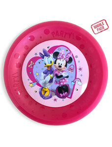 Disney Minnie Junior micro prémium műanyag lapostányér 4 db-os szett 21 cm