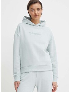 Calvin Klein pamut melegítőfelső női, nyomott mintás, kapucnis, K20K205449