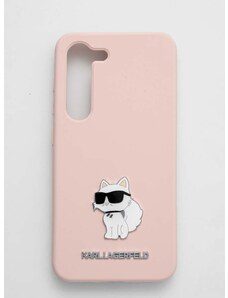 Karl Lagerfeld telefon tok S23 S911 rózsaszín