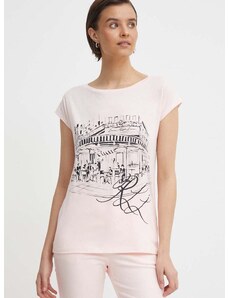 Lauren Ralph Lauren t-shirt női, rózsaszín, 200933300