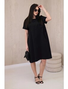 Kesi New Flared Punto Dress Black