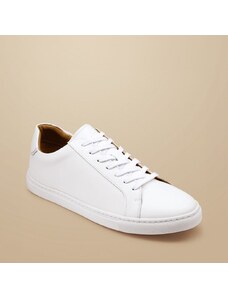 Charles Tyrwhitt Leather Sneakers — White