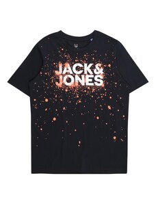 Jack & Jones Junior Póló 'SPLASH' tengerészkék / sárgabarack / fehér