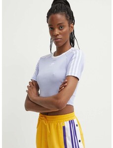 adidas Originals t-shirt női, lila, IP0658