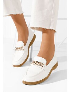 Zapatos Eroche fehér női loafer