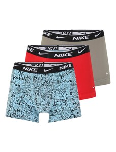 NIKE Sport alsónadrágok világoskék / greige / piros / fekete