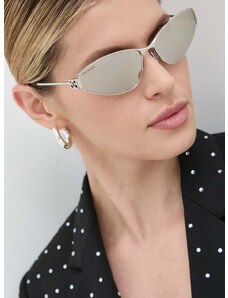Balenciaga napszemüveg ezüst, női, BB0335S
