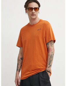G-Star Raw pamut póló narancssárga, férfi, nyomott mintás