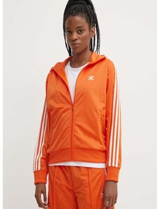 adidas Originals felső narancssárga, női, nyomott mintás, IP0610