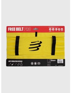 Compressport övtáska futáshoz Free Belt Pro sárga, CU00011B